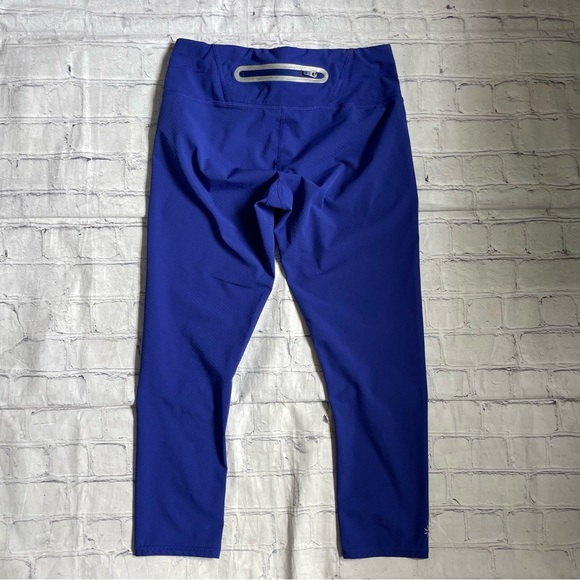 Athleta Cobalt Blue Crop Capri Leggings - Picture 3 of 4